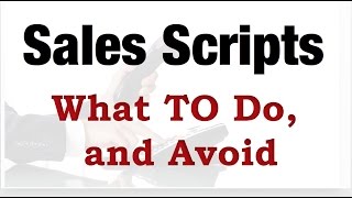 Sales and Cold Calling Scripts  What TO Do and Avoid [upl. by Domonic]