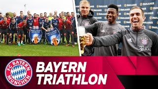 FC Bayern and Paulaner Fan Dreams  The Bayern Triathlon [upl. by Danila964]