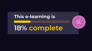 Storyline 360  Show course Progression with Percentages and Javascript [upl. by Eirollam]