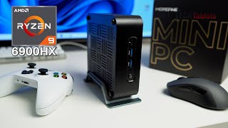 MOREFINE M600 Review AMD Ryzen 9 6900HX Mini PC HUGE Improvements [upl. by Ethelinda920]