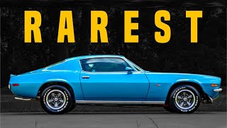 20 RAREST Chevrolet Camaros Ever Made [upl. by Tennaj508]