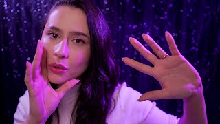 ASMR Hand movements intense mouth sounds amp hand sounds 🖐✨ new trigger [upl. by Irehc]