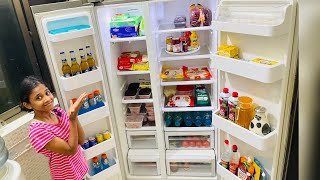 Our New Fridge Tour  How to Manage double door fridge  Perfect Life Family Vlog [upl. by Bud426]