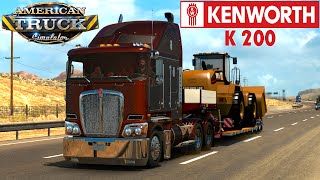 American Truck Simulator KENWORTH K200 [upl. by Hild]