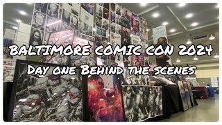 Baltimore Comic Con 2024 preshow Behind the Scenes and walkthrough [upl. by Honorine]