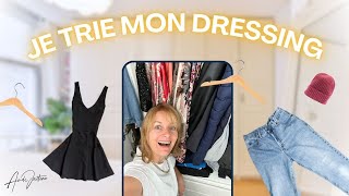 RANGEMENT de mon DRESSING  Grand tri essayages et conseils pratiques [upl. by Ettenrahc]