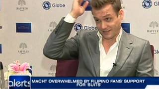 Suits star Gabriel Macht in the Philippines [upl. by Ellinej909]