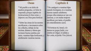 La Palabra de Dios Oseas Biblia hablada RV 1960 [upl. by Landbert]