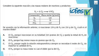 Pregunta de Química tipo examen ICFES  Reactivo Limite [upl. by Marolda]