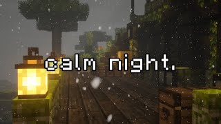 its a beautiful night sleep tight minecraft music  ambience [upl. by Gelb964]