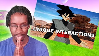 Goku Black has 99 Problems Sparking Zero Unique Interactions Reaction [upl. by Ailehc]