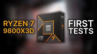 Ryzen 7 9800X3D vs 7800X3D vs 9700X vs Core i514600K vs Core i714700K first tests [upl. by Hannon]