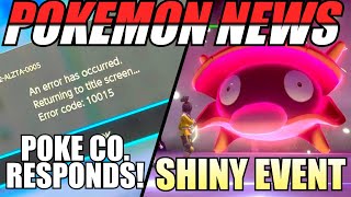 Pokemon Company RESPONDS to HOME error amp New SHINY EVENT in Sword and Shield [upl. by Hewitt926]