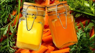 CARROT INFUSED Oil Olive amp Coconut 2 ways DIY [upl. by Eannaj]