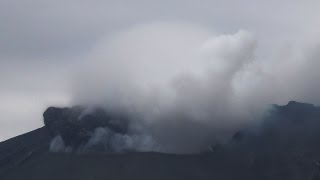 Powerful Shockwave during Explosive Eruption of Sakurajima Volcano Japan [upl. by Ardnaid]