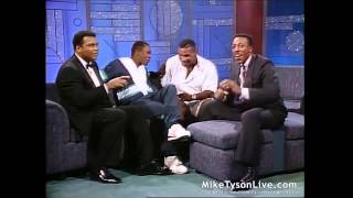 Mike Tyson Praises Muhammad Ali on Arsenio Hall Show 1989 [upl. by Tuneberg]