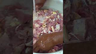 Cleaning Beef Before Cooking beef villagecooking villagevlog villagelife food [upl. by Srednas]