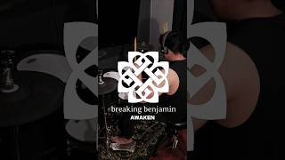 BREAKING BENJAMIN  AWAKEN 🔥🥁 shorts breakingbenjamin drums [upl. by Pearline]