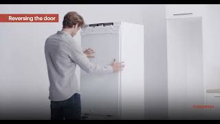 Grundig  How to Install your Grundig Built In 56cm Fixed Hinge Fridge [upl. by Lebam]