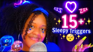 ASMR  15 Triggers for Deep Sleep amp Tingles 😴💗✨Your Favorites 💙💤 VIEWERS CHOICE ♡ [upl. by Linnette941]