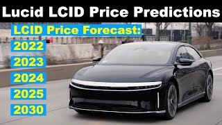 Lucid Group LCID Future Price Predictions 2022 2023 2024 2025 amp 2030 [upl. by Quar]