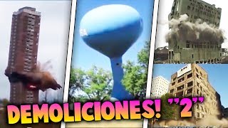 Demoliciones de Edificios mas Espectaculares del Mundo quotPARTE 2quot [upl. by Aronow]