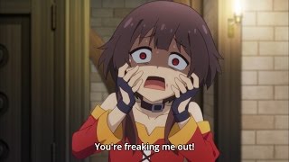 Konosuba 2  Megumin is freaking out [upl. by Lohrman]