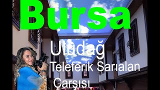 Bursa Uludağ Teleferik Sarıalan İstasyonu ve Çarşısı Bursa UludağTeleferik Sarıalançarşısı [upl. by Esoryram]