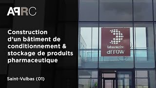 APRC  Construction dun bâtiment de conditionnement amp stockage de produits pharmaceutiques [upl. by Tomkiel]