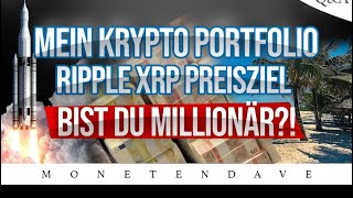 Mein Krypto Portfolio 🐂  Bin ich Krypto Millionär  Ripple XRP Preis  monetendaveshorts [upl. by Akili394]