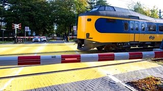 ProRail gaat spoorwegovergang knalgeel verven  RTL NIEUWS [upl. by Nnaerb]