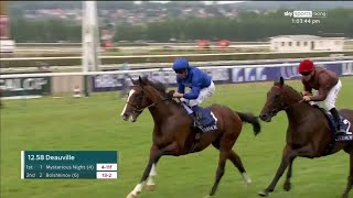 Smart 2YO for Charlie Appleby MYSTERIOUS NIGHT takes Group 3 glory at Deauville [upl. by Vona]