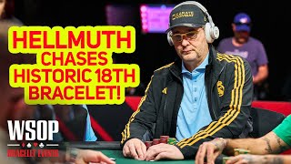 Phil Hellmuth Chases 18th Gold Bracelet at 2024 WSOP Final Table [upl. by Zel]