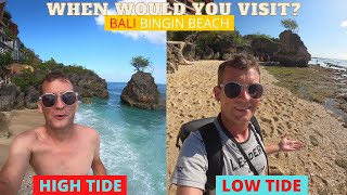 Bali Bingin Beach Dramatic Transformation [upl. by Trebor]