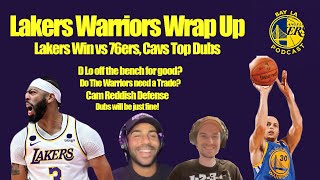 LAKERS WARRIORS WRAP UP [upl. by Odericus]