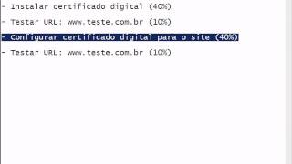 Instalando e configurando Certificado Digital no IIS 7 [upl. by Niltac]