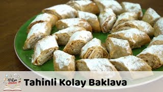 Tahinli Kolay Baklava Tarifi [upl. by Trellas]