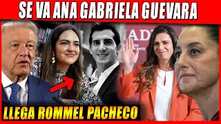 MARTESAZO SE VA ANA GABRIELA GUEVARA PERO LLEGA ROMMEL PACHECO SE PREPARA PARA GOBERNADORA [upl. by Utimer]