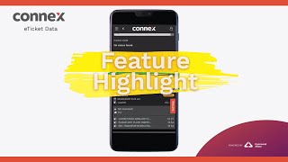 CONNEX Feature Highlight  eTicket Data [upl. by Amak189]
