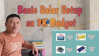 Basic Solar Setup 3k Lang [upl. by Aranat]