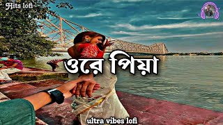 joriye dhorechi toke haranor voye  ore piya bengali lofi song  bengalilofi lofi  hitslofi07 [upl. by Bathsheba302]