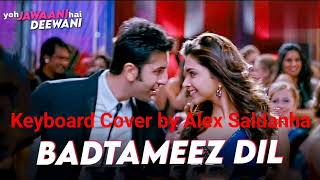 Badtameez Dil l yeh Jawaani hai Deewani 2013 l Keyboard Instrumental by Alex Saldanha [upl. by Allicerp439]