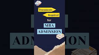 Documents Required for MBA CET Admission mbacet2024 documents [upl. by Krissie]