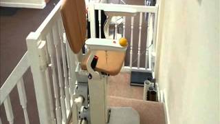 Stairlift Options  Powered Swivel Seat [upl. by Atilrahc597]