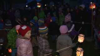 laternenfest kindergarten obdach 2013kanal3tv [upl. by Leyes739]