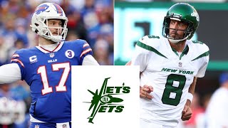 Jets vs Bills preview prediction [upl. by Neneek]