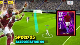 FASTER THAN FLASH Diaby Review eFootball 2024 mobile [upl. by Retep]