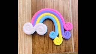 AirDry clay fridge magnets youtube shorts ytshorts trending viralneelimanewton foodcraftlove [upl. by Par]