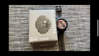 Garmin Instinct 2X Solar First Impressions Best Watch Yet [upl. by Ahsinom]