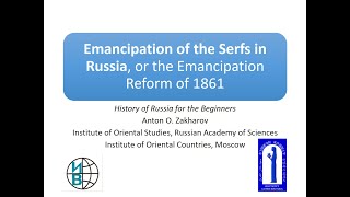 Emancipation of the Serfs in Russia in 1861 [upl. by Thursby]